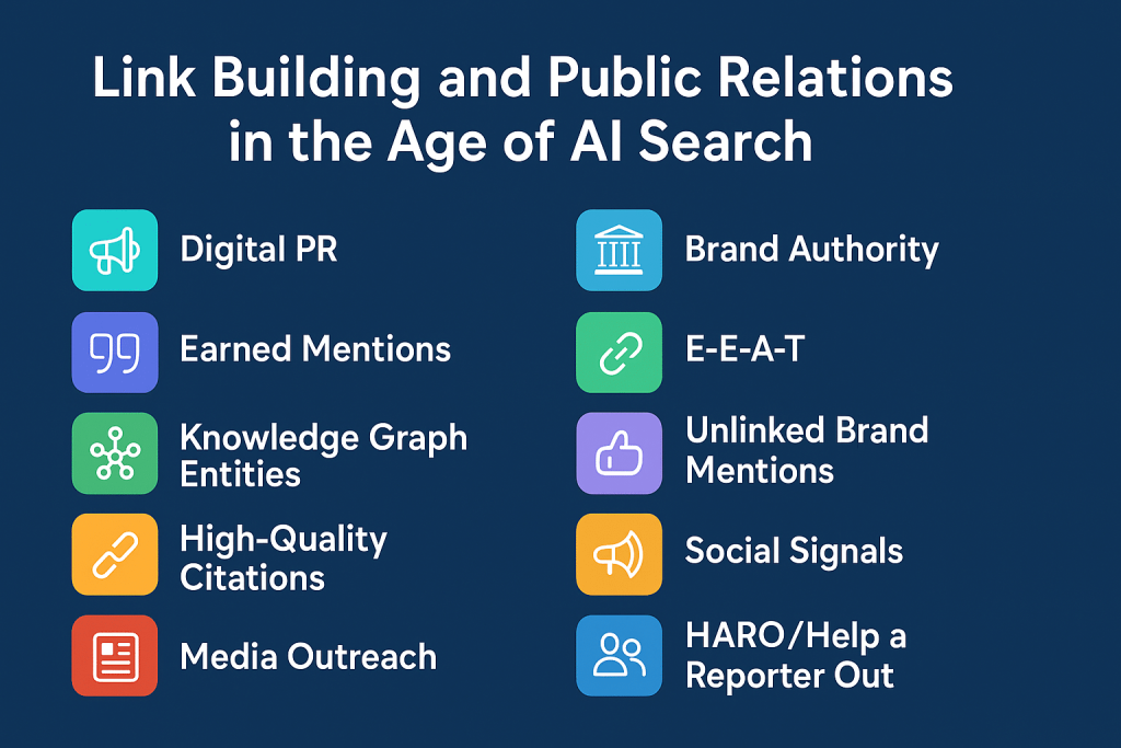 Link Building and Public Relations in the Age of AI Search