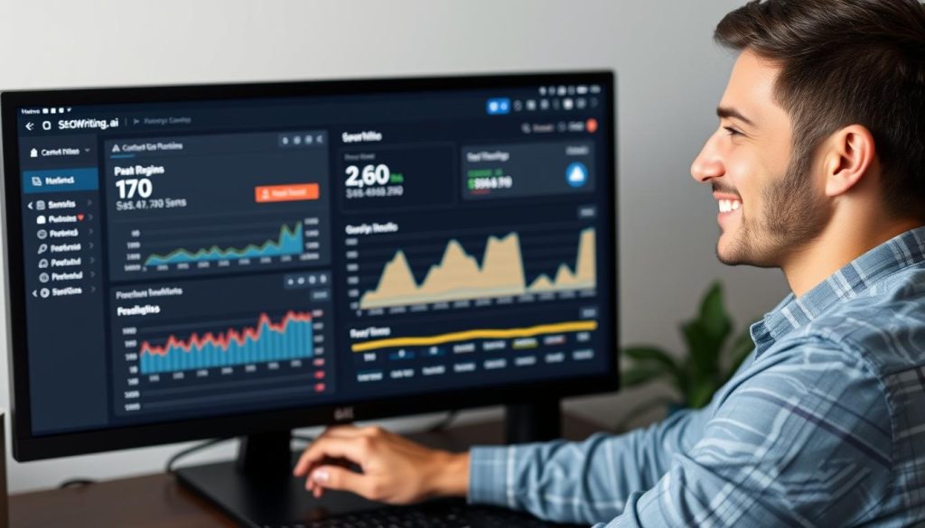 Content creator successfully using SEOWriting.ai with visible results