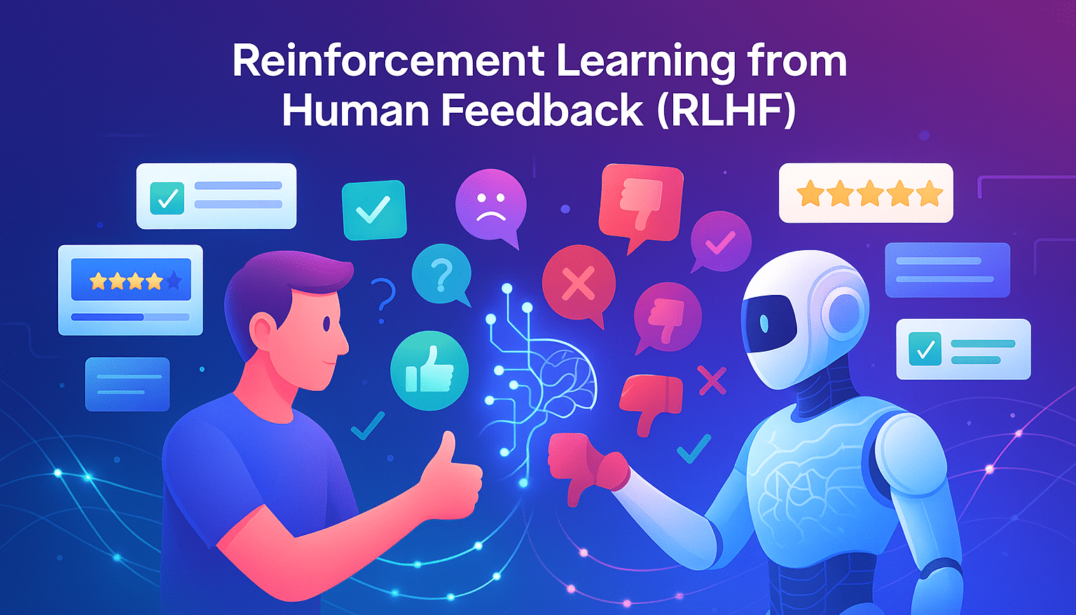 Reinforcement Learning from Human Feedback: Teaching AI to Think Like Humans Want