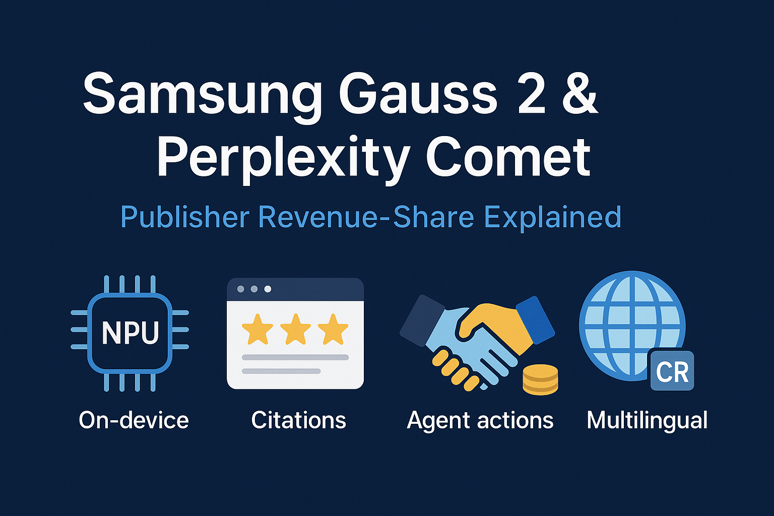 Samsung Gauss2 & Perplexity Comet Revenue-Share for Publishers: How It Works (2025)