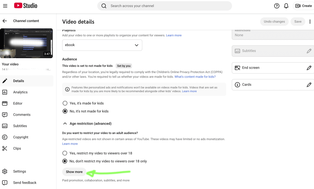 YouTube AI Disclosure Labels 2025: Complete Guide 3 Desktop altered upload video
