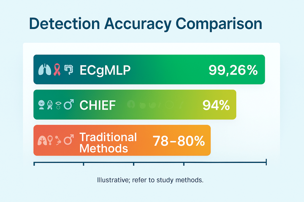 accuracy comparison bars - aihika.com - AI Cancer Detection