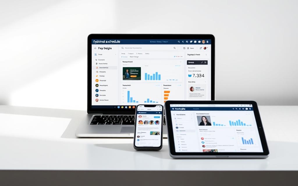 automated social media scheduling