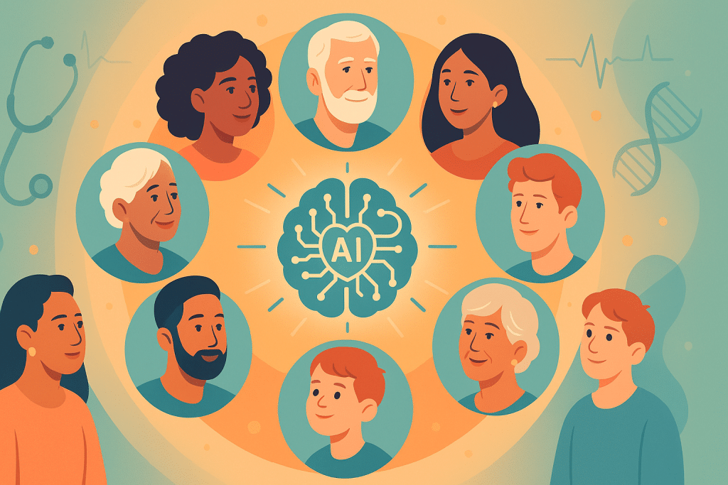 diverse faces of patients