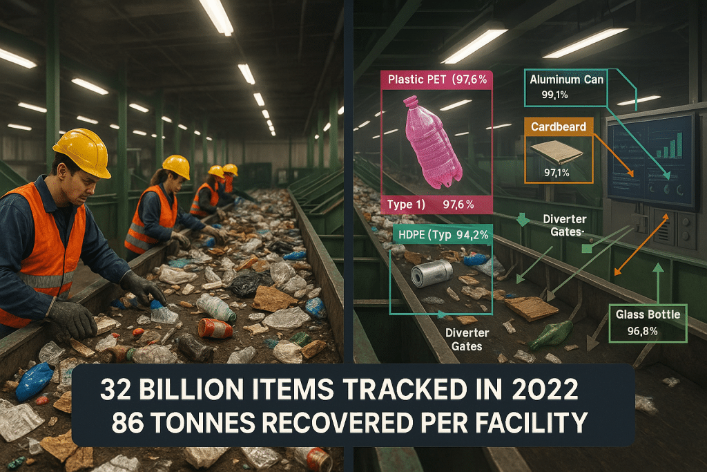 Climate change - waste processing facility view - aihika.com