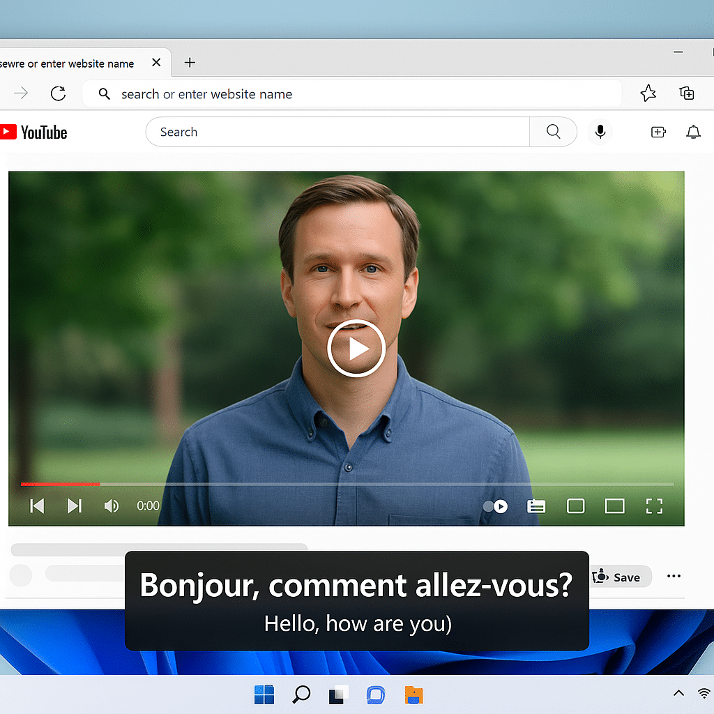 Windows 11 live captions with real-time translation feature