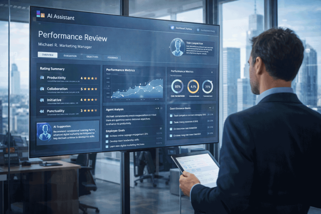Exclusive Report: How 5 Fortune 500 Companies Are Using “AI Managers” And What It Means for 40% of White-Collar Workers 6 AI managers in performance evaluation demand